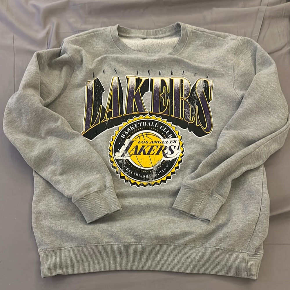 Gray Lakers Men's Sweater